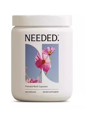 Needed. Multivitamin with Choline Capsules for Prenatal
