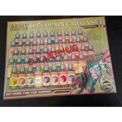 现货The Army Painter Speedpaint Mega Set 2.0Speedpai50x18ml