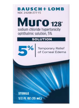 Muro 128 5% Sodium Chloride Hypertonicity Ophthalmic Solutio