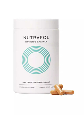 美国代购Nutrafol Women's Balance Hair Growth Supplements, Ag