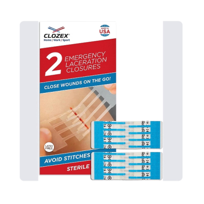 Clozex Emergency Laceration Closure Only- Close Wounds