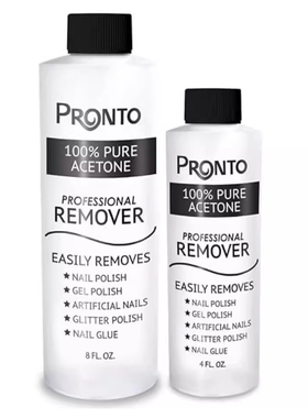 Pronto 100% Pure Acetone-Quick Professional Nail Polish卸甲