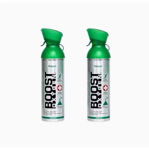 Boost Oxygen Canned Oxygen for Breathing for Home Use， Ex