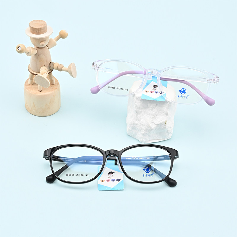 亲亲木朵眼镜框儿童超轻舒适全框眼镜架平光无度数配镜男女孩学生