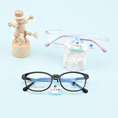 亲亲木朵眼镜框儿童超轻舒适全框眼镜架平光无度数配镜男女孩学生
