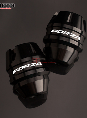 适用本田PCX160 佛沙FORZA250/300 NSS350改装排气管防摔棒保护杠