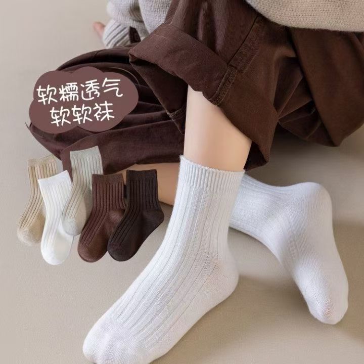 儿童袜子春秋纯棉男童女童短袜