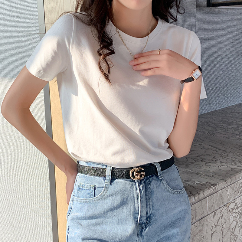 夏季新款韩版修身显瘦学生百搭