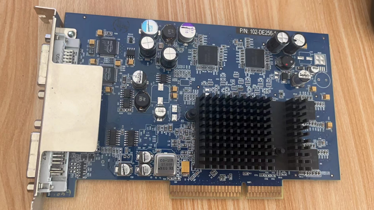 致茂/chroma D-DVI Express 256M AGP工控采集卡102-DE256-11显卡