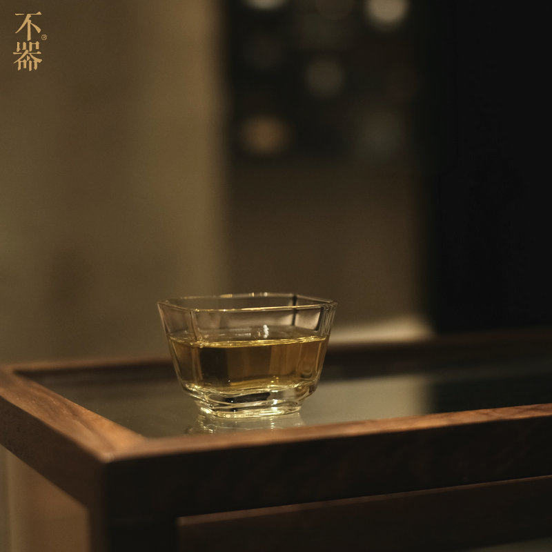不器茶具 耐热玻璃茶杯品茗杯主人杯质感很好.如是