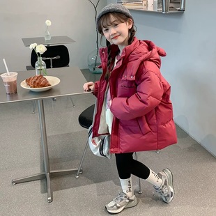新款 女童冬季 韩版 洋气时髦保暖羽绒服 398哈哈家 特价 高品质