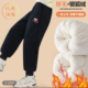 特价 洋气韩版 清 953哈哈家 女童冬季 新款 时髦百搭休闲加绒卫裤