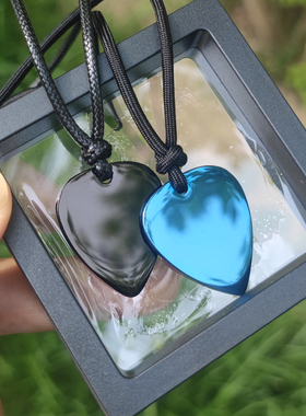 摇滚吉他拨片项链私人定制礼物