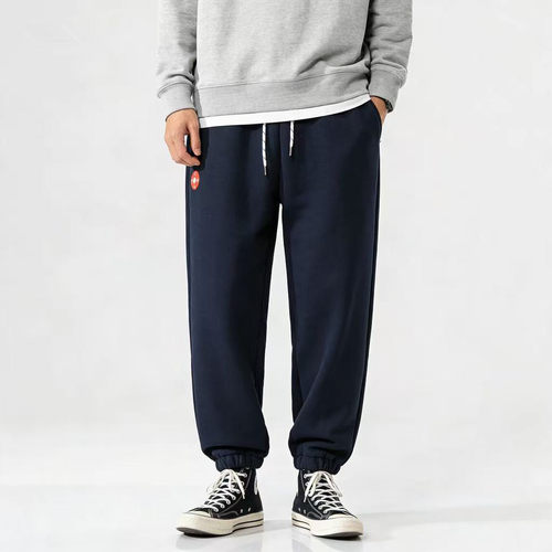 重磅450G加绒加厚束脚卫裤潮