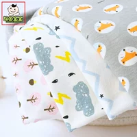 Cotton chải kỹ sợi cotton căng vải in cho bé một lớp đồ lót bé bằng vải cotton mềm - Vải vải tự làm vải may quần âu