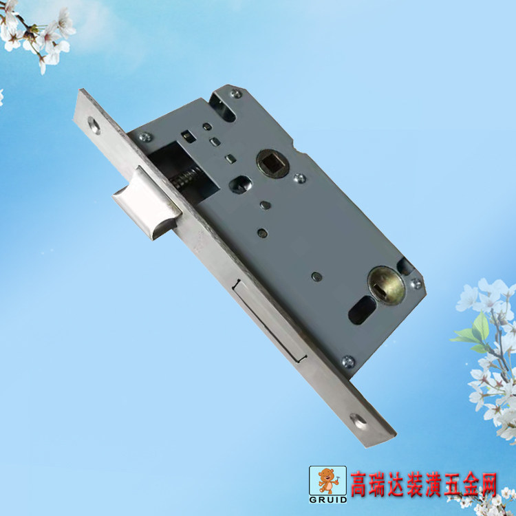 金典elasic 7250锁体原厂锁芯配件不锈钢双锁舌锁体方向可调