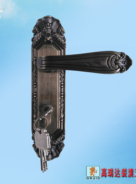 金典ELASIC 欧式青古铜房门锁美式仿古实木门机械锁A50专利锁体