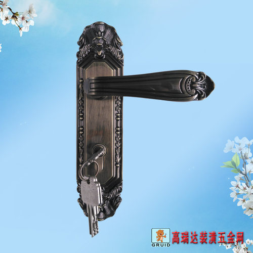 金典青古铜美式房门锁