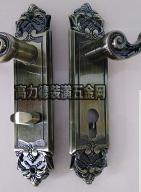 ELASIC 青古铜门锁 房门锁 仿古门锁 欧式门锁 A1817410-ET-AB