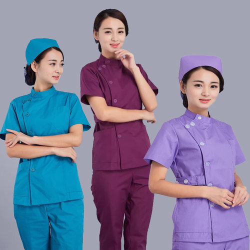 短袖分体套装ICU室护士服悦兰心