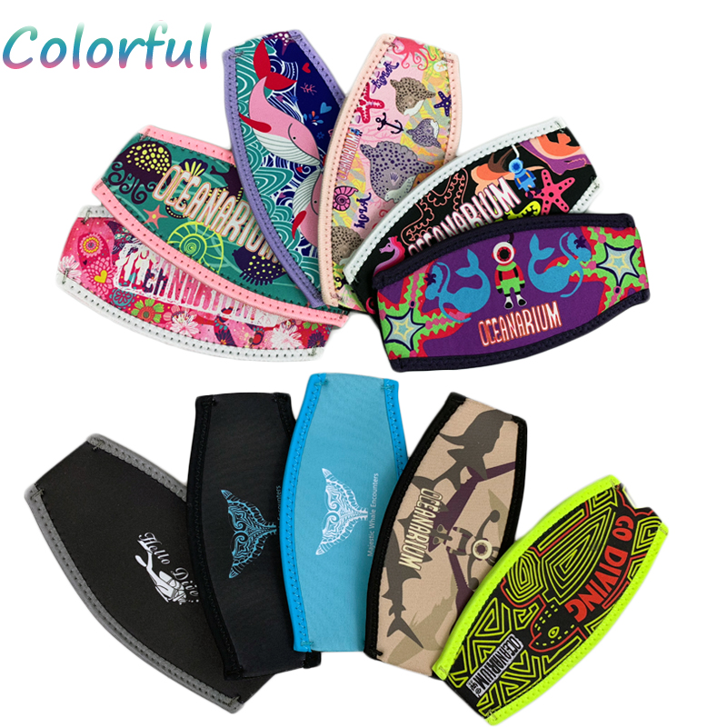 新款海洋生物卡通潜水镜带男女