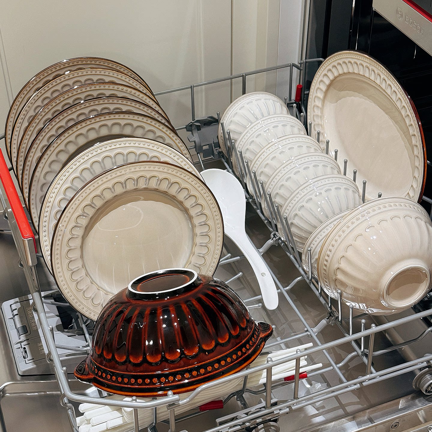 窑变釉下彩2026新款碗碟套装家用法式餐具碗盘乔迁送礼饭碗菜盘子