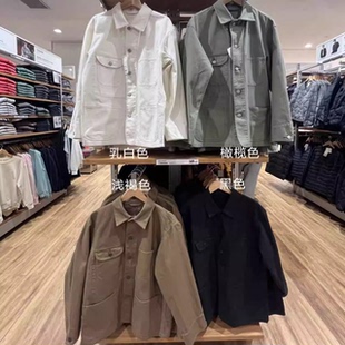 外贸原单 男装女装休闲全棉茄克/外套夹克26年春季新款483819