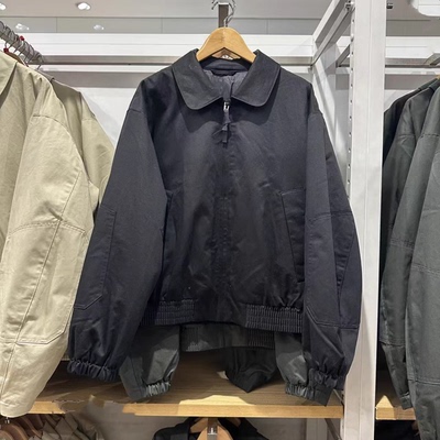 外贸原单合作款男女装PUFFTECH空气棉服休闲短茄克外套夹克479411