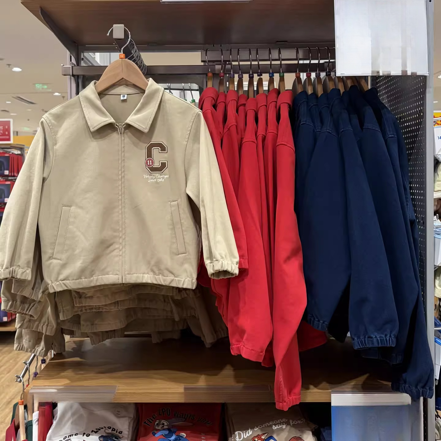 外贸原单 男童女童针织工装茄克水洗产品外套新年红色夹克484846,童装/婴儿装/亲子装,普通外套,淘宝优惠券,粉丝福利购,淘宝优惠卷