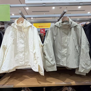 外贸原单 26年春款新款女装防风立领茄克/外套夹克484709