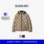 双面两穿格纹 BURBERRY男装 Snowdon羽绒服多色 礼物
