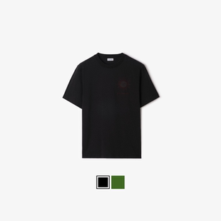 新款 恤衫 BURBERRY男装 多色 日晷图案棉质