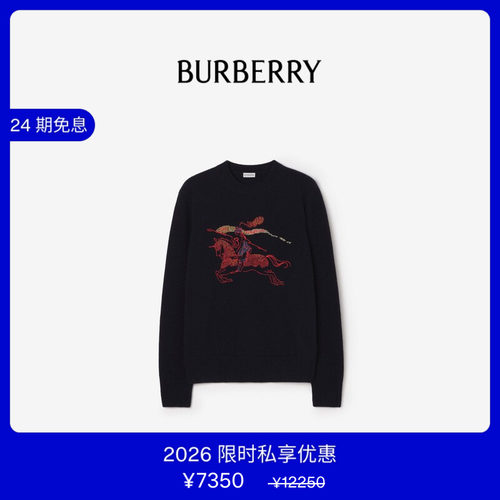 羊毛混纺针织衫BURBERRY
