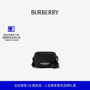 徽标印花尼龙斜挎包 BURBERRY 80490941 24期免息