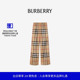  格纹棉质长裤 BURBERRY女装 24期免息