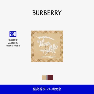 典藏骑士丝巾BURBERRY