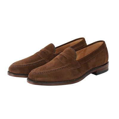 Loake固特异手工牛皮乐福鞋