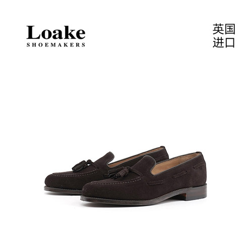 Loake手工制作一脚蹬懒人鞋