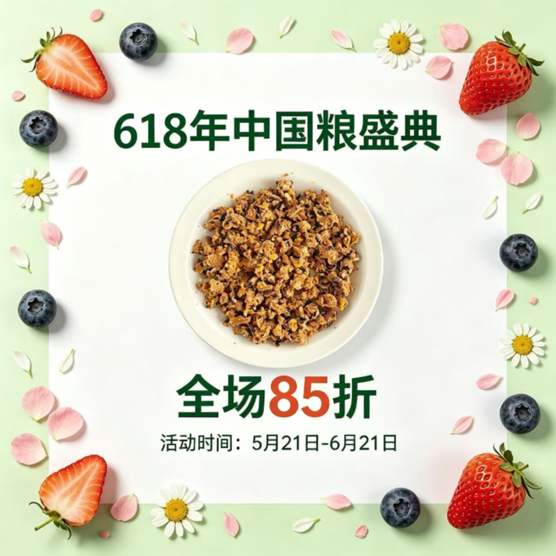 阿幸菜饽饽1号 纯素果蔬蛋白肉湿粮猫狗通用营养加餐100g猫狗通用