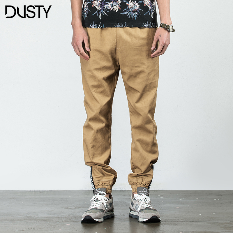 DUSTY潮牌男装春季经典斜纹棉布裤韩版休闲束脚裤学院风小脚裤|ruв категории Мужская одежда, брюки - от Buy2taobao.com для оказания профессиональной услуги покупки агента Taobao