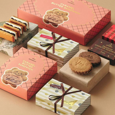 日本东京首店(NO) RAISIN SANDWICH焦糖黄油夹心饼干