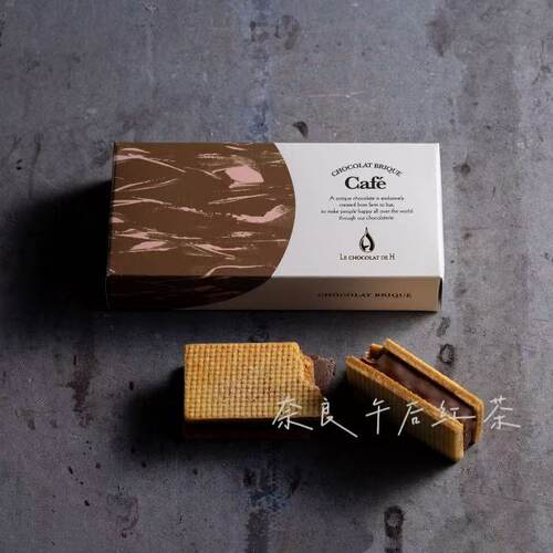 日本Le chocolate Deh 辻口博启大师巧克力甜品店厚切巧克力夹心