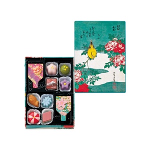 满200包直邮 日本Goncharof情人节国立博物馆 甘味画廊巧克力系列