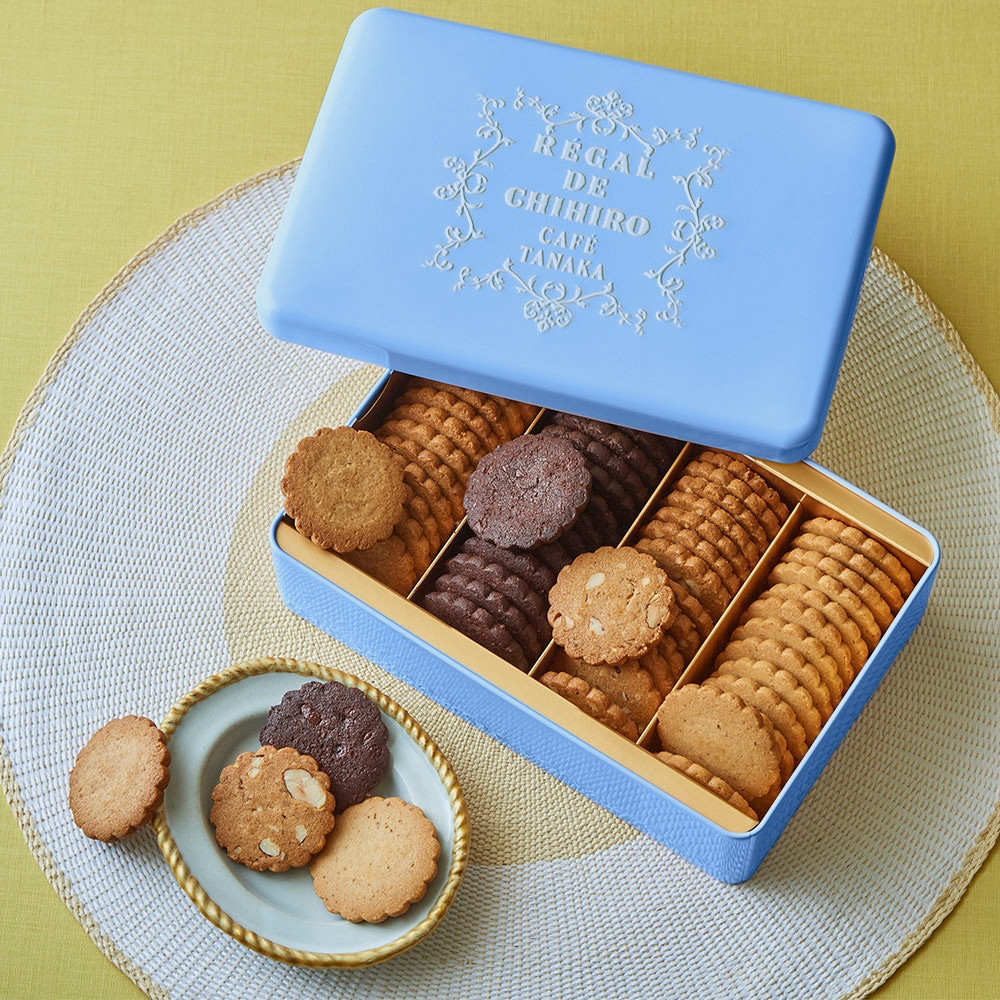 满200包日本直邮Tanaka白色情人节限定巧克力钻石曲奇罐系列