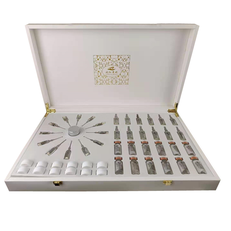 眼部护理精品套盒能量液玻尿酸眼膜眼霜水光透亮美眸焕彩套