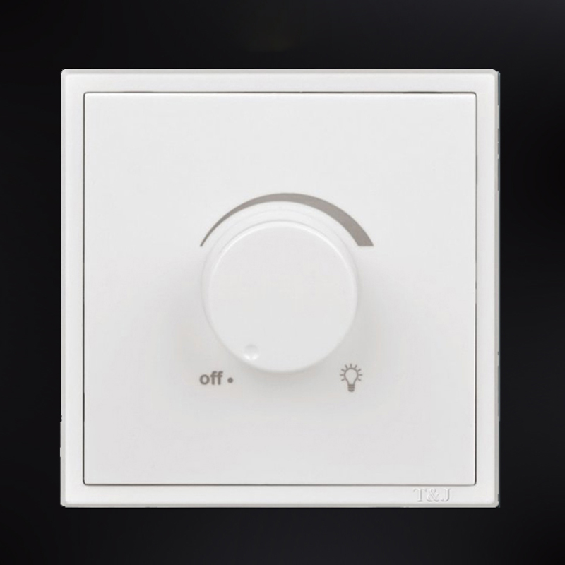 630W旋转式无极调光开关面板