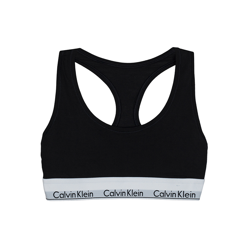 Calvin Klein/CK新款运动内衣女士背心瑜伽健身舒适无垫文胸F3785