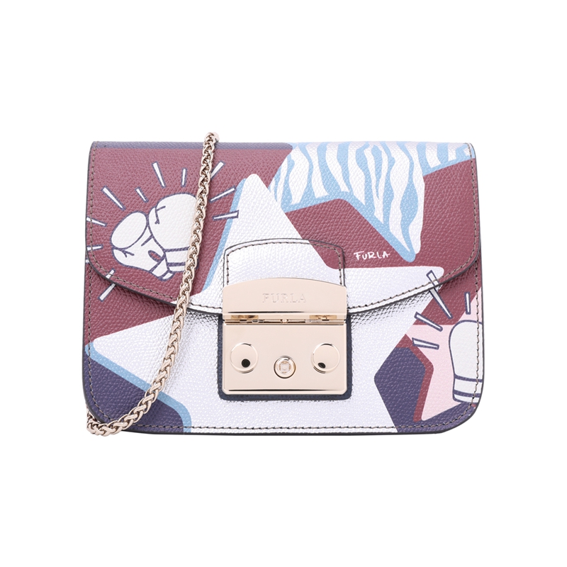 FURLA/ܽÀͿѻÁ´Ìõ°üпîÓ¡»¨Ð¡·½°üµ¥¼çб¿æ°üÅ®°üBGZ7