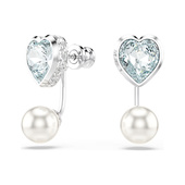 Swarovski 施华洛世奇Imber系列心形切割百搭耳环5711347