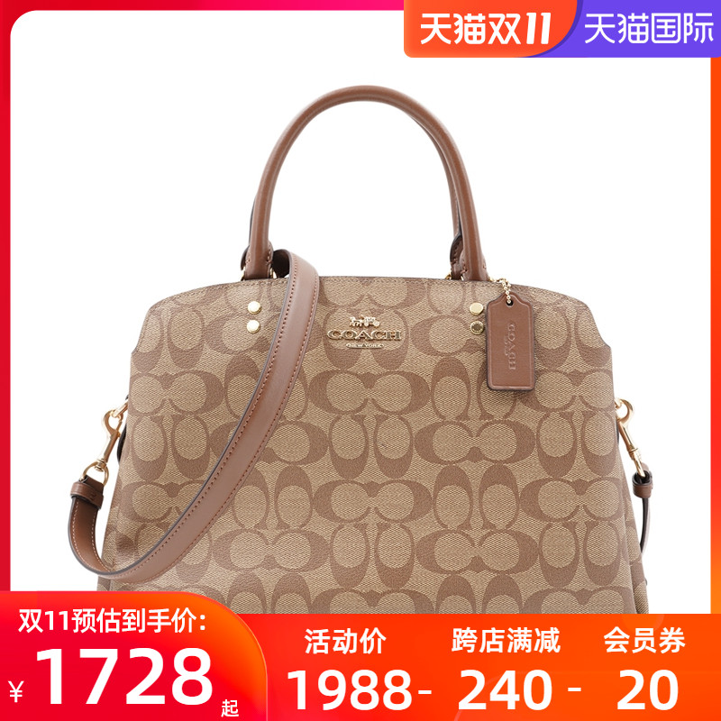 COACH/蔻驰 女包 时尚百搭女士单肩手提戴妃包91495